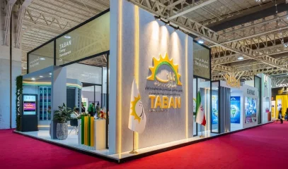 غرفه شرکت تابان انرژی در نمایشگاه انرژی‌های تجدید پذیر